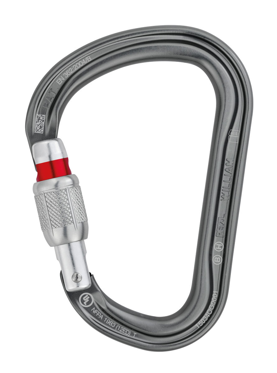 Petzl William Screw-Lock Karabiner