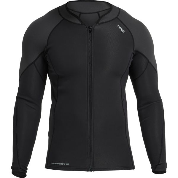 NRS Men´s HydroSkin 1.5 Jacket Black/Graphite